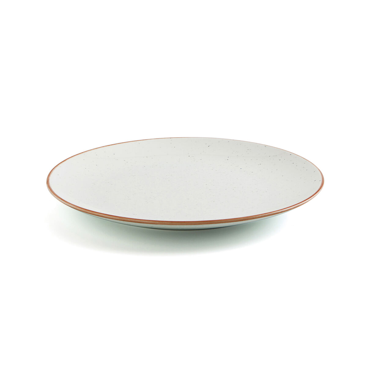 Flad Plade Ariane Terra Beige Keramik (6 enheder)